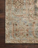 Loloi II Margot Collection - Traditional Power Loomed Rug in Ocean & Spice (MAT-03)