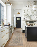 Loloi II Margot Collection - Traditional Power Loomed Rug in Ocean & Spice (MAT-03)