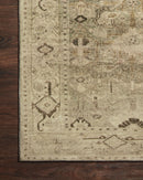 Loloi II Margot Collection - Traditional Power Loomed Rug in Antique & Sage (MAT-04)
