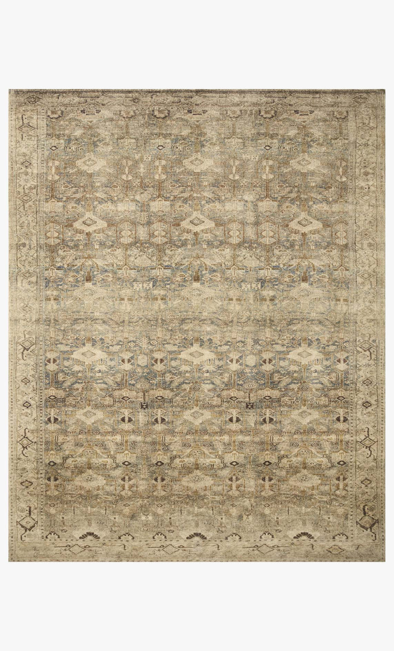 Loloi II Margot Collection - Traditional Power Loomed Rug in Antique & Sage (MAT-04)