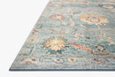 Loloi II Margot Collection - Traditional Power Loomed Rug in Denim (MAT-06)