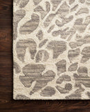 Loloi Masai Collection - Contemporary Hooked Rug in Grey & Ivory (MAS-02)