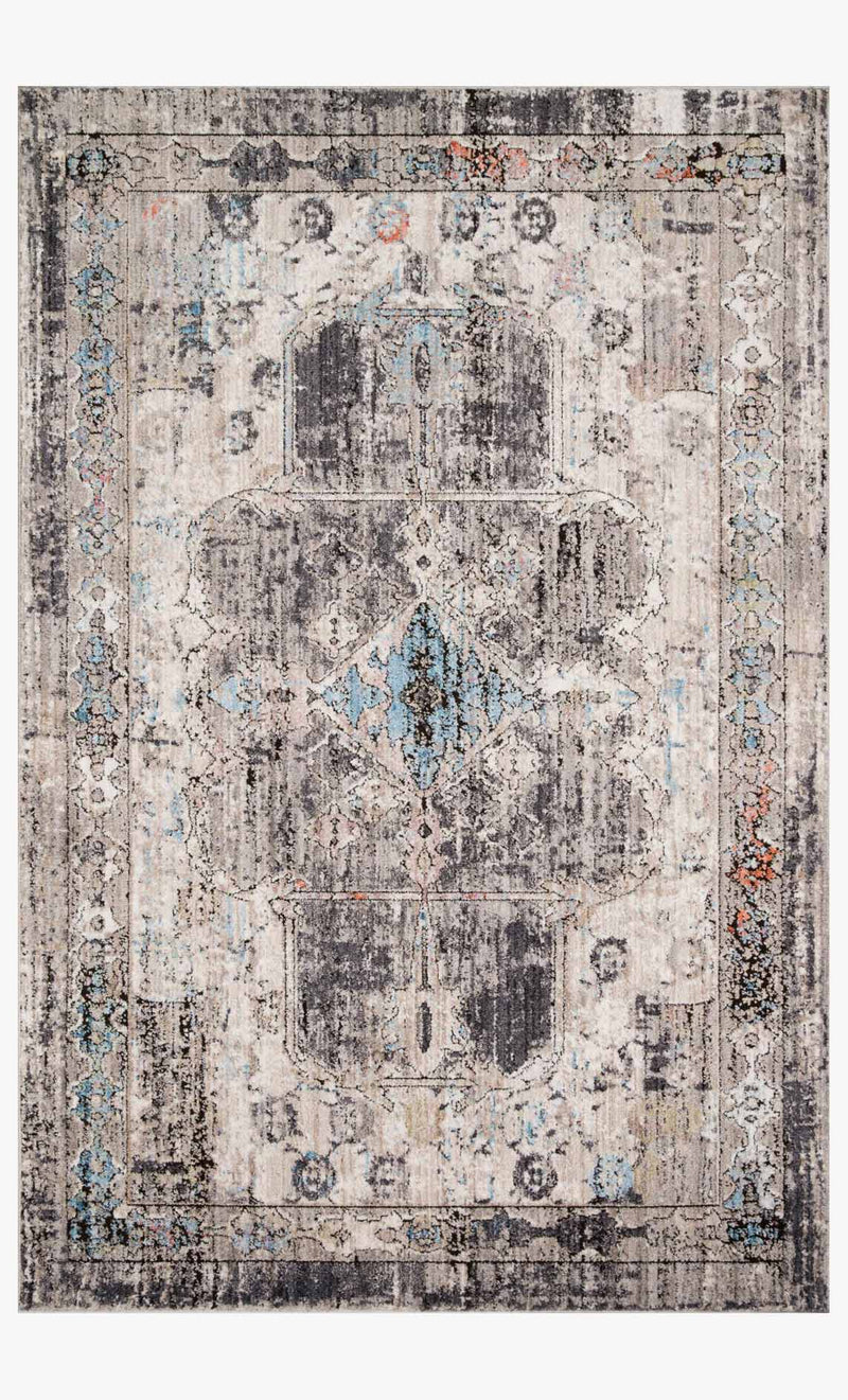 Loloi Medusa Collection - Contemporary Power Loomed Rug in Natural & Stone (MED-05)