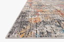 Loloi Medusa Collection - Contemporary Power Loomed Rug in Graphite & Sunset (MED-07)