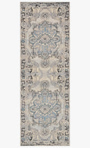 Loloi Mika Collection - Indoor/Outdoor Power Loomed Rug in Grey & Blue (MIK-01)