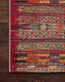 Loloi Mika Collection - Indoor/Outdoor Power Loomed Rug in Red (MIK-09)