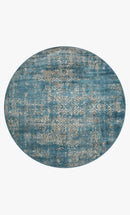 Loloi Millennium Collection - Transitional Power Loomed Rug in Blue & Taupe (MV-05)