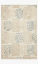 Loloi Milo Collection - Contemporary Hand Tufted Rug in Teal & Neutral (MLO-01)