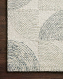Loloi Milo Collection - Contemporary Hand Tufted Rug in Slate & Denim (MLO-03)