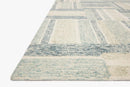 Loloi Milo Collection - Contemporary Hand Tufted Rug in Aqua & Denim (MLO-04)