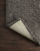 Loloi II Mila Shag Collection - Shags Hand Tufted Rug in Charcoal (MIL-01)