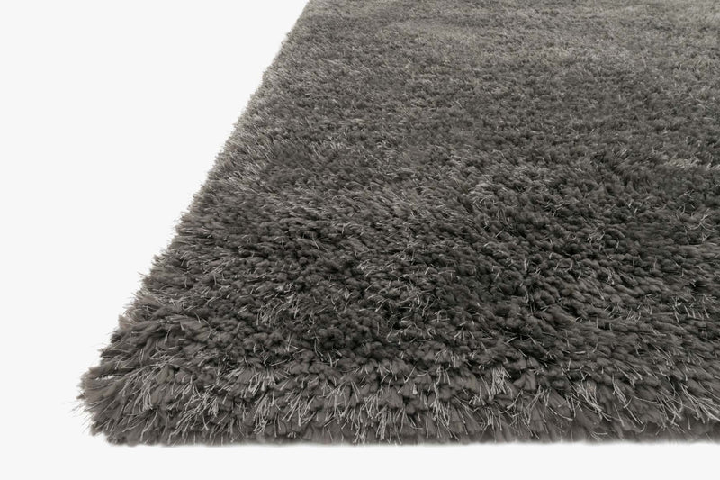 Loloi II Mila Shag Collection - Shags Hand Tufted Rug in Charcoal (MIL-01)