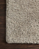 Loloi II Mila Shag Collection - Shags Hand Tufted Rug in Grey (MIL-01)