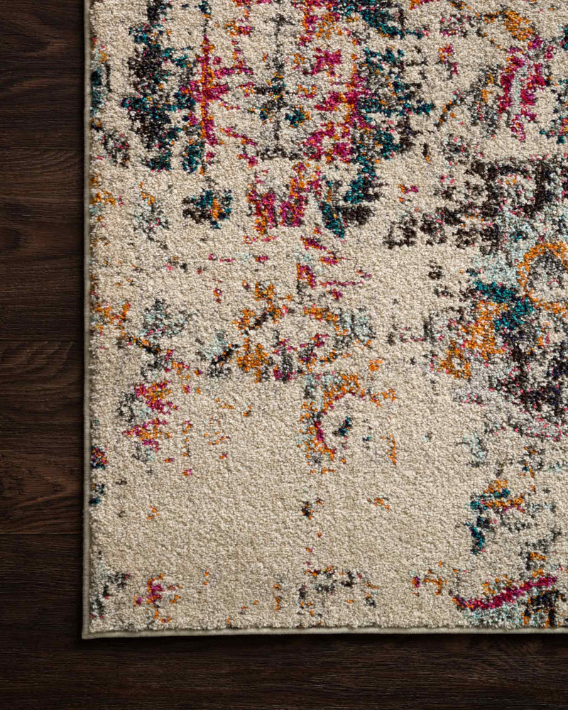 Loloi II Nadia Collection - Transitional Power Loomed Rug in Ivory & Multi (NN-01)