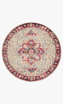 Loloi II Nadia Collection - Transitional Power Loomed Rug in Ivory & Fiesta (NN-02)