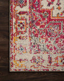 Loloi II Nadia Collection - Transitional Power Loomed Rug in Ivory & Pink (NN-02)