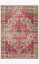 Loloi II Nadia Collection - Transitional Power Loomed Rug in Ivory & Pink (NN-02)