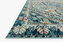 Loloi II Nadia Collection - Transitional Power Loomed Rug in Aqua & Navy (NN-03)