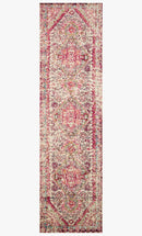 Loloi II Nadia Collection - Transitional Power Loomed Rug in Aqua & Pink (NN-03)