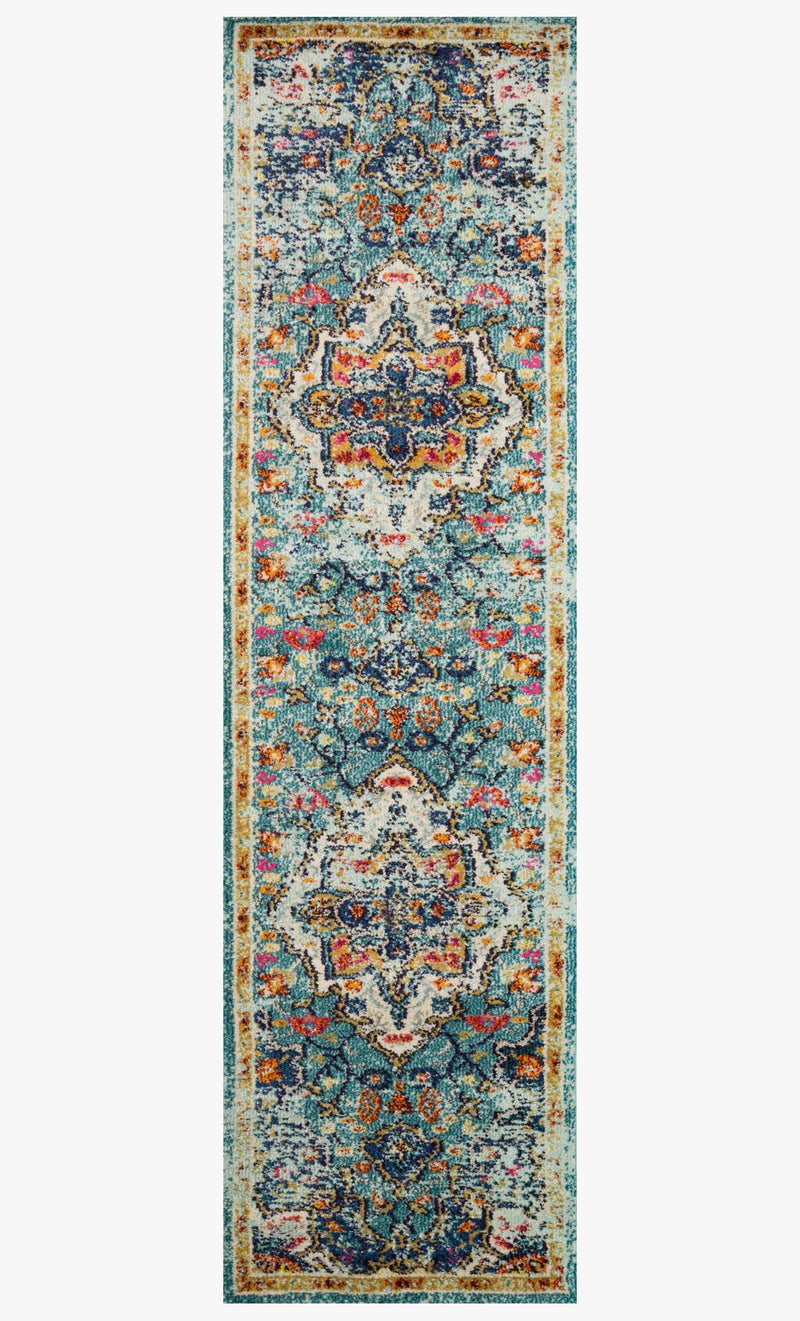 Loloi II Nadia Collection - Transitional Power Loomed Rug in Blue & Midnight (NN-04)
