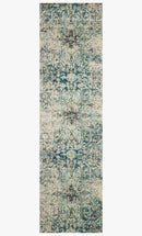 Loloi II Nadia Collection - Transitional Power Loomed Rug in Aqua & Navy (NN-07)