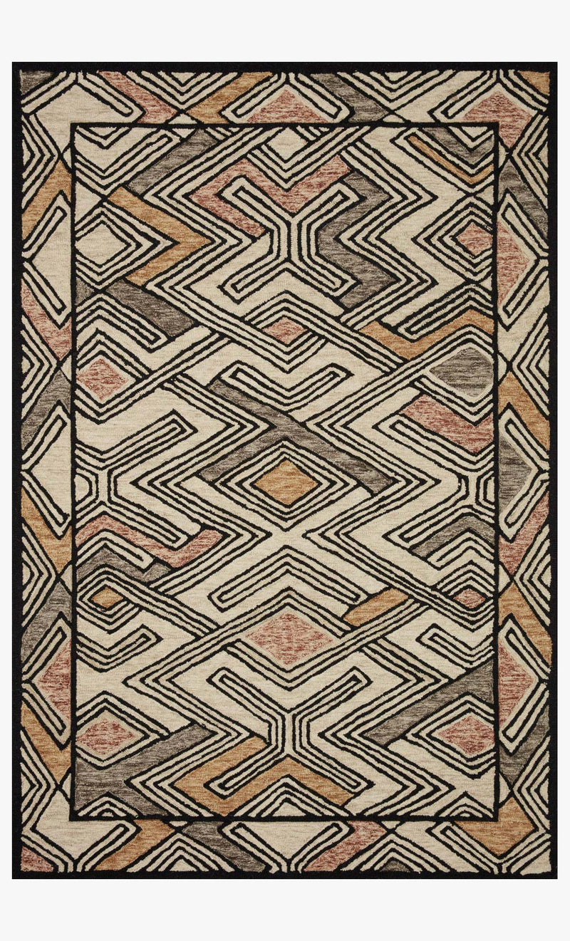 Loloi Nala Collection - Contemporary Hand Tufted Rug in Ivory (NAL-03)