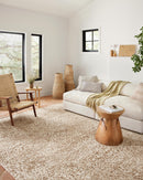 Loloi II Neda Collection - Transitional Power Loomed Rug in Ivory & Sand (NED-02)