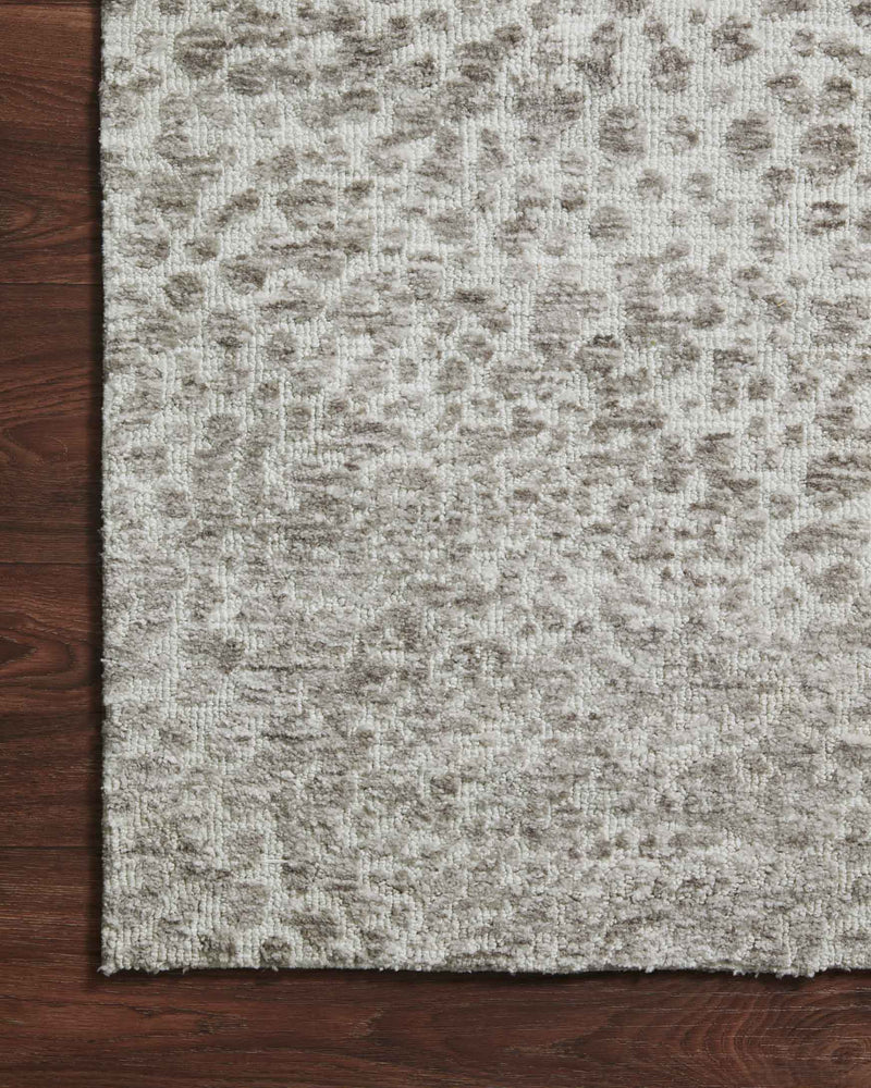 Loloi II Neda Collection - Transitional Power Loomed Rug in Silver & Ivory (NED-02)