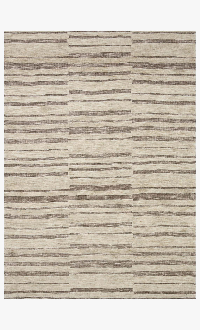 Loloi II Neda Collection - Transitional Power Loomed Rug in Natural & Taupe (NED-06)