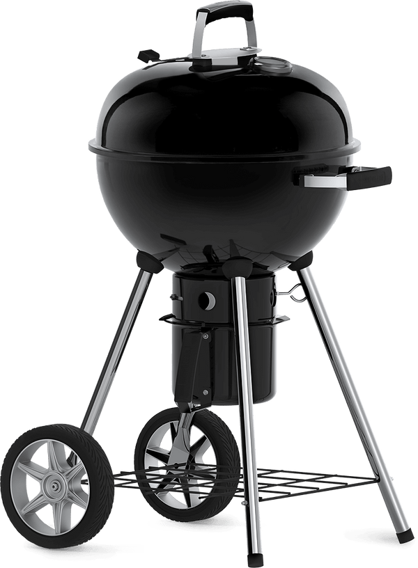 Napoleon 18-Inch Portable Charcoal Kettle Grill in Black (NK18K-LEG-1)