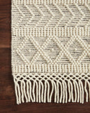 Loloi II Noelle Collection - Contemporary Hand Woven Rug in Ivory & Black (NOE-02)