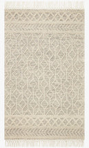 Loloi II Noelle Collection - Contemporary Hand Woven Rug in Ivory & Black (NOE-02)