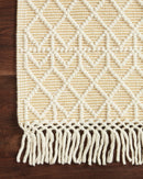 Loloi II Noelle Collection - Contemporary Hand Woven Rug in Ivory & Gold (NOE-06)