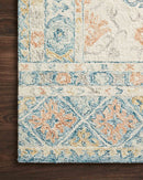 Loloi Norabel Collection - Contemporary Hooked Rug in Ivory (NOR-01)