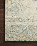 Loloi Norabel Collection - Contemporary Hooked Rug in Ivory & Slate (NOR-01)