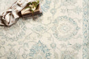 Loloi Norabel Collection - Contemporary Hooked Rug in Ivory & Blue (NOR-04)