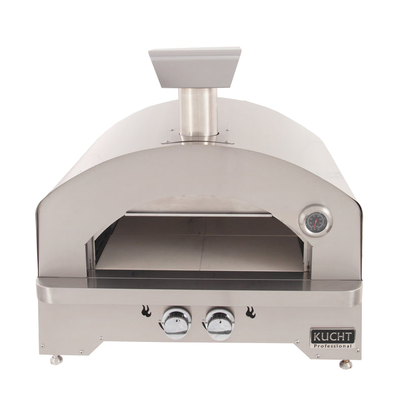 Kucht Napoli Countertop & Gas Powered Outdoor Oven in Stainless Steel (NAPOLI-S)