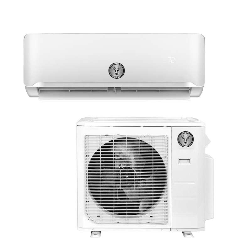 Buck Cool 18K BTU, 20 SEER EZ Connect Ductless Mini Split Heat Pump Complete System (UB1MSHQCW18)