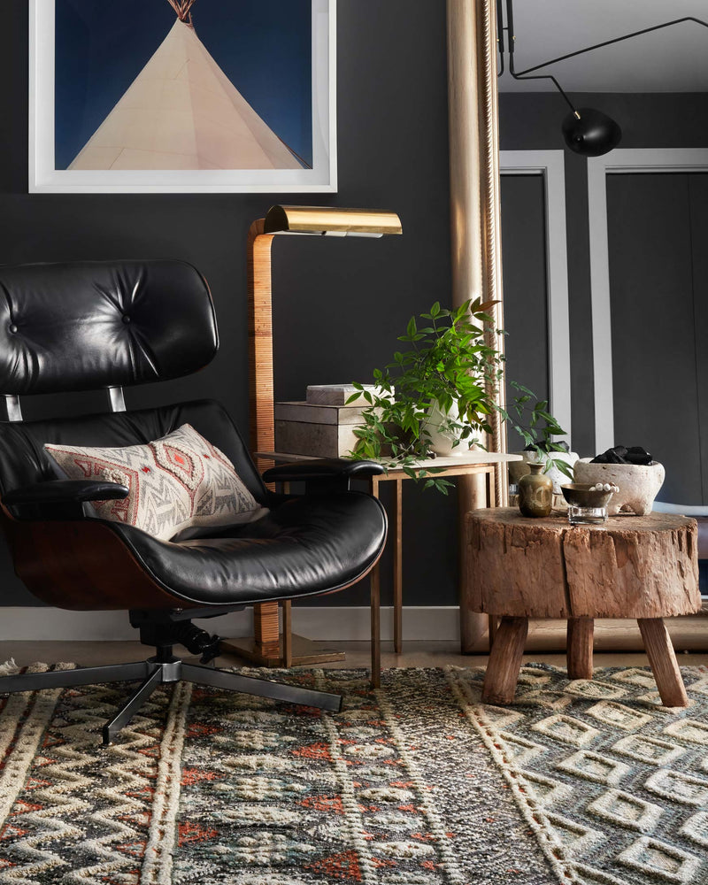 Loloi Owen Collection - Transitional Hand Woven Rug in Indigo & Sage (OW-03)