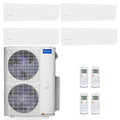 MRCOOL Olympus Mini Split - 4-Zone 48,000 BTU Ductless Air Conditioner and Heat Pump with 18K + 12K + 12K + 12K Wall Mount Air Handlers