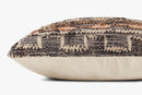Loloi Pillows Collection - Pillows Hand Woven Rug in Black (PLL0038)
