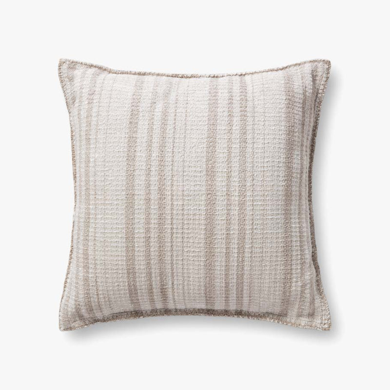 Chris Loves Julia x Loloi - Sam Collection - Pillows - Rug in Ivory & Beige (PCJ0004)