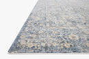 Loloi Pandora Collection - Traditional Power Loomed Rug in Blue & Gold (PAN-01)