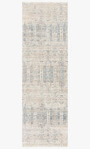 Loloi Pandora Collection - Traditional Power Loomed Rug in Ivory & Mist (PAN-02)