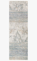 Loloi Pandora Collection - Traditional Power Loomed Rug in Ivory & Blue (PAN-06)