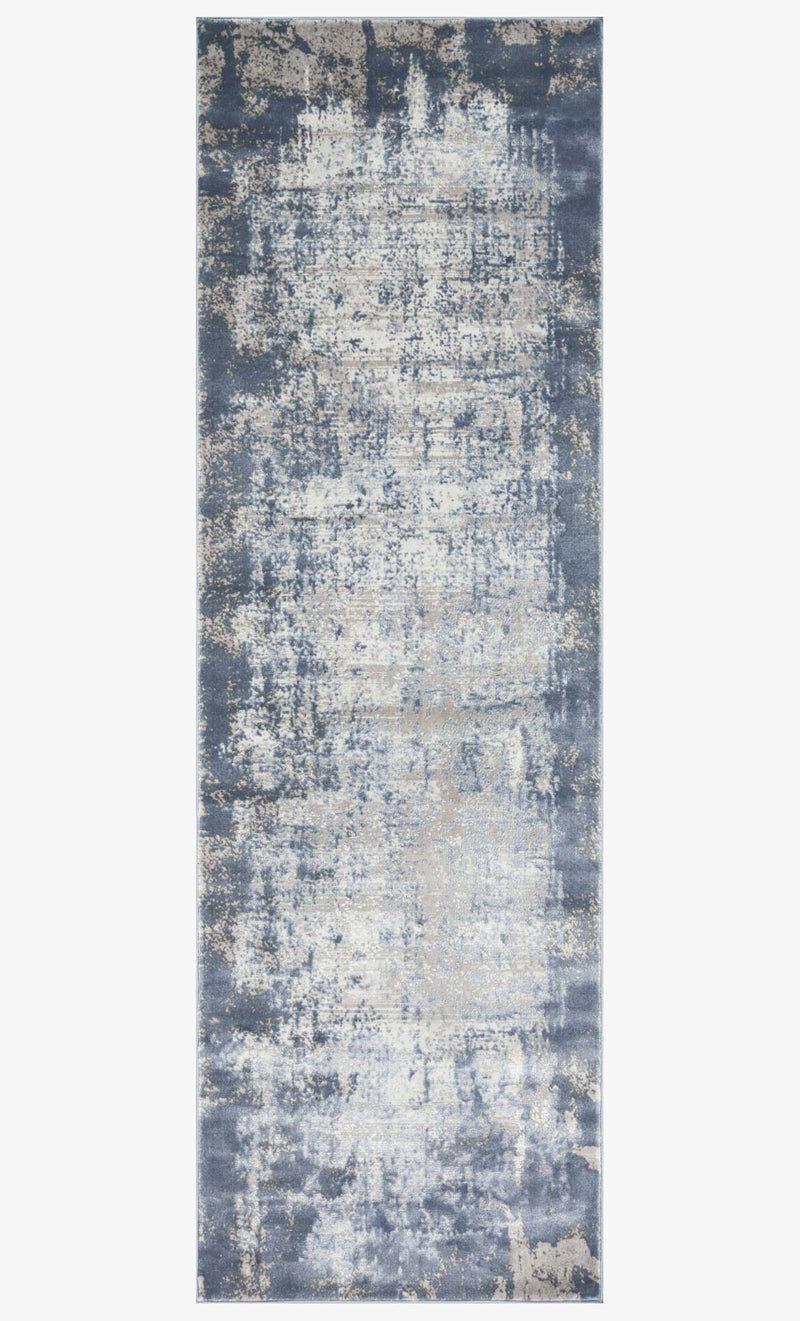 Loloi Patina Collection - Transitional Power Loomed Rug in Denim & Grey (PJ-01)