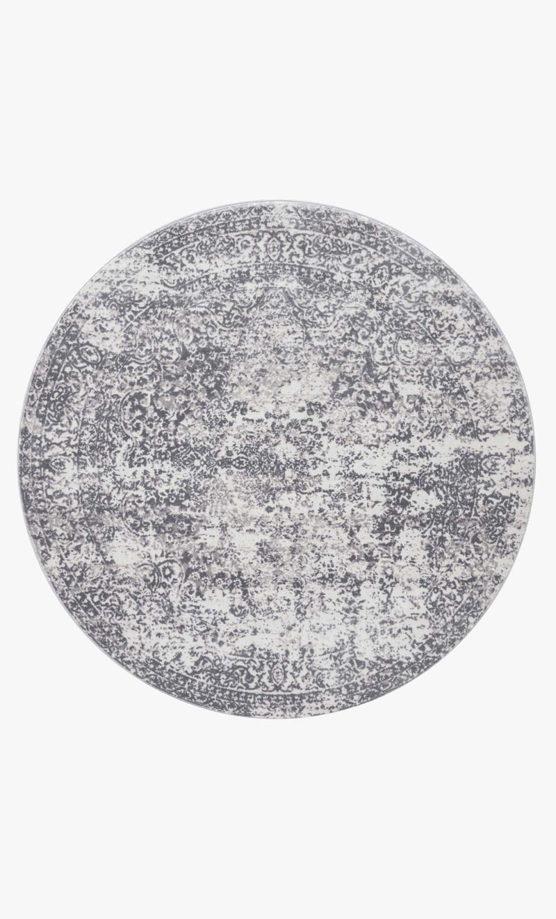 Loloi Patina Collection - Transitional Power Loomed Rug in Silver & Lt. Grey (PJ-03)