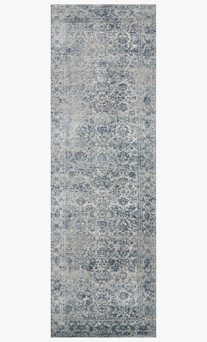 Loloi Patina Collection - Transitional Power Loomed Rug in Sky & Stone (PJ-06)