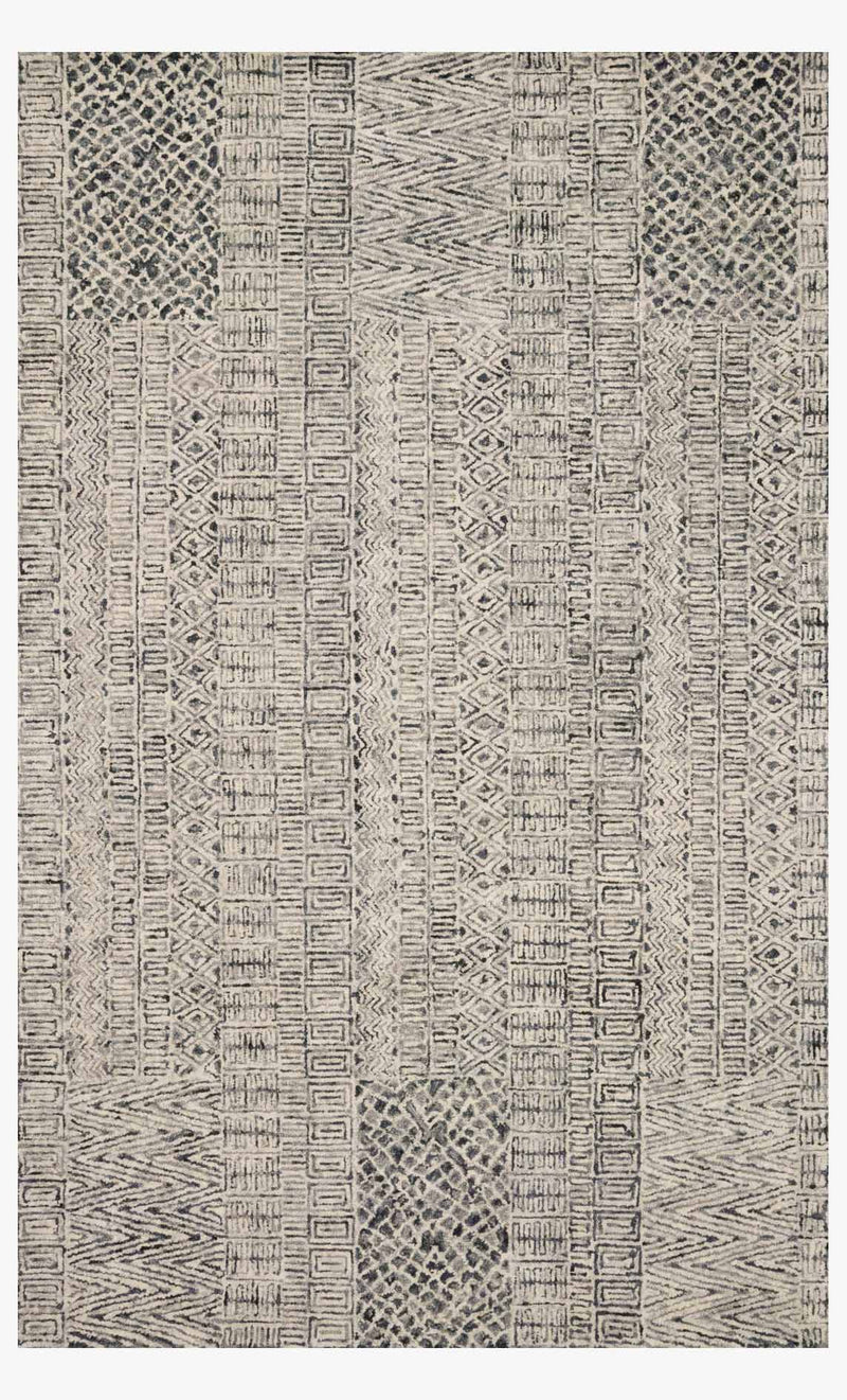 Loloi Peregrine Collection - Contemporary Hand Tufted Rug in Charcoal (PER-06)