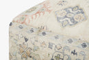 Loloi Poufs Collection - POUF Machine Woven Rug in Ivory (LPF0022)